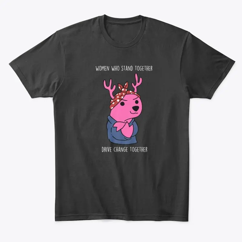 Deer Soul Sister | Pink Woman Power